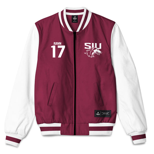 SIU Carbondale - NCAA Football : Owen Rann - Bomber Jacket-0