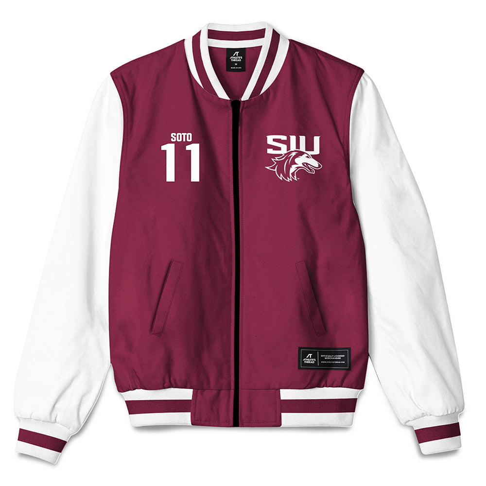 SIU Carbondale - NCAA Women's Soccer : Londyn Soto - Bomber Jacket-0