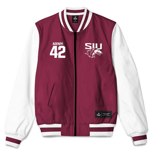 SIU Carbondale - NCAA Women's Soccer : DAMILOLA ADENIYI - Bomber Jacket-0