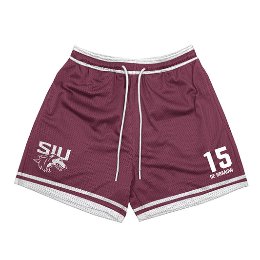 SIU Carbondale - NCAA Baseball : Gio De Graauw - Shorts-0