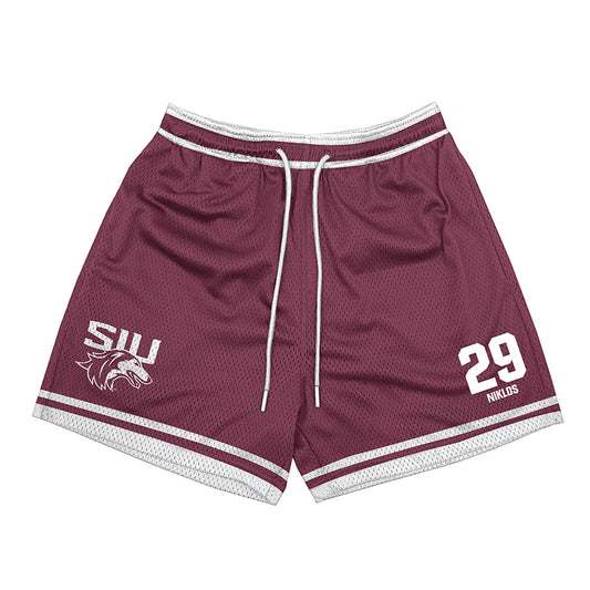 SIU Carbondale - NCAA Football : Hunter Niklos - Shorts-0