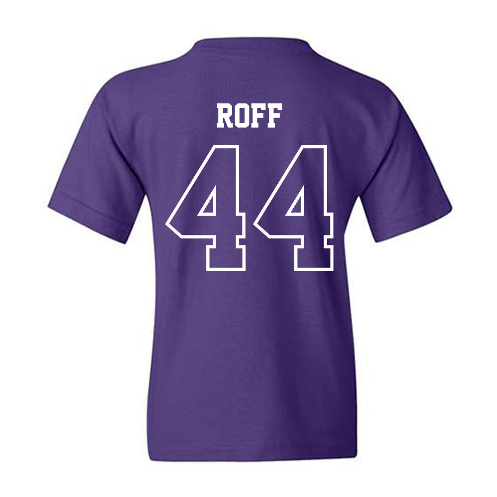 SFA - NCAA Baseball : Remington Roff - Classic Shersey Youth T-Shirt-1