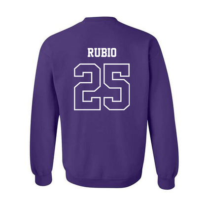 SFA - NCAA Baseball : Adrian Rubio - Classic Shersey Crewneck Sweatshirt-1