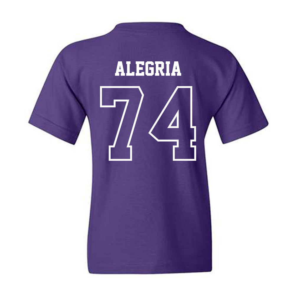 SFA - NCAA Football : Giovanny Alegria - Classic Shersey Youth T-Shirt-1