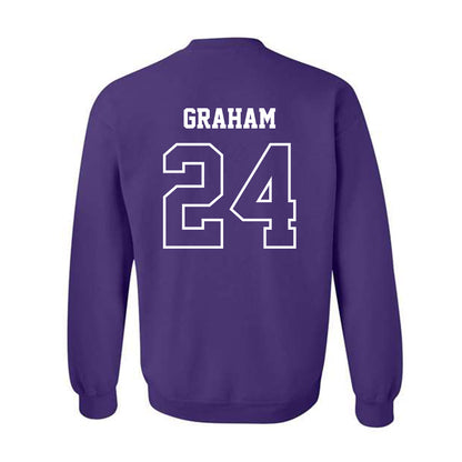 SFA - NCAA Women's Bowling : Kristyn Graham - Classic Shersey Crewneck Sweatshirt-1
