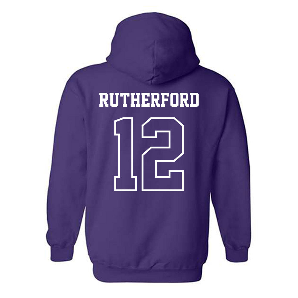 SFA - NCAA Football : Gavin Rutherford - Classic Shersey Hooded Sweatshirt-1