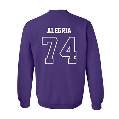 SFA - NCAA Football : Giovanny Alegria - Classic Shersey Crewneck Sweatshirt-1