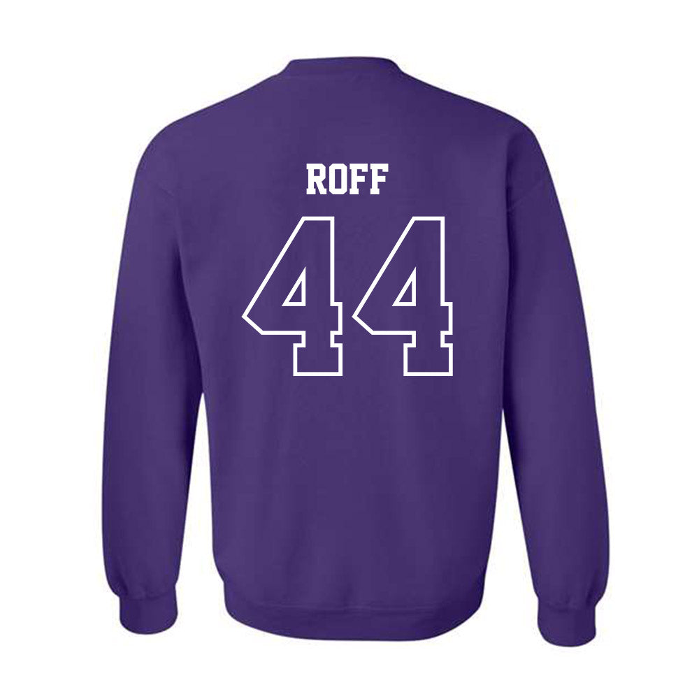 SFA - NCAA Baseball : Remington Roff - Classic Shersey Crewneck Sweatshirt-1