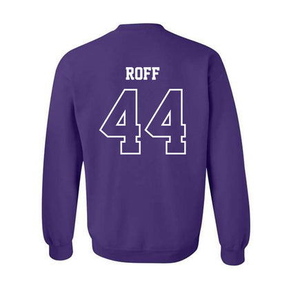 SFA - NCAA Baseball : Remington Roff - Classic Shersey Crewneck Sweatshirt-1