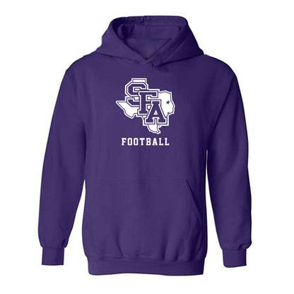 SFA - NCAA Football : Gavin Rutherford - Classic Shersey Hooded Sweatshirt-0