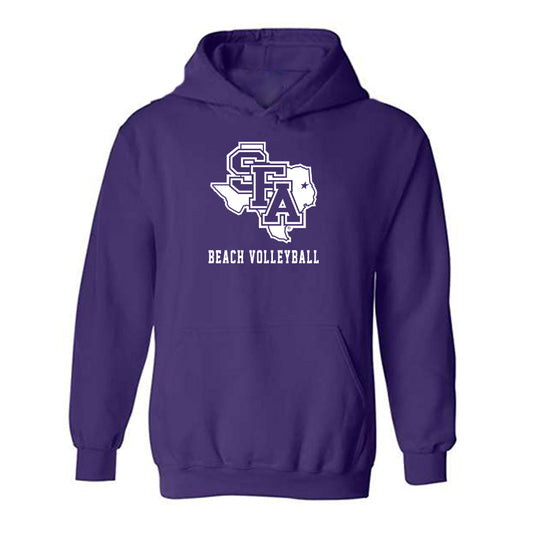 SFA - NCAA Beach Volleyball : Tessa Rogers - Classic Shersey Hooded Sweatshirt-0