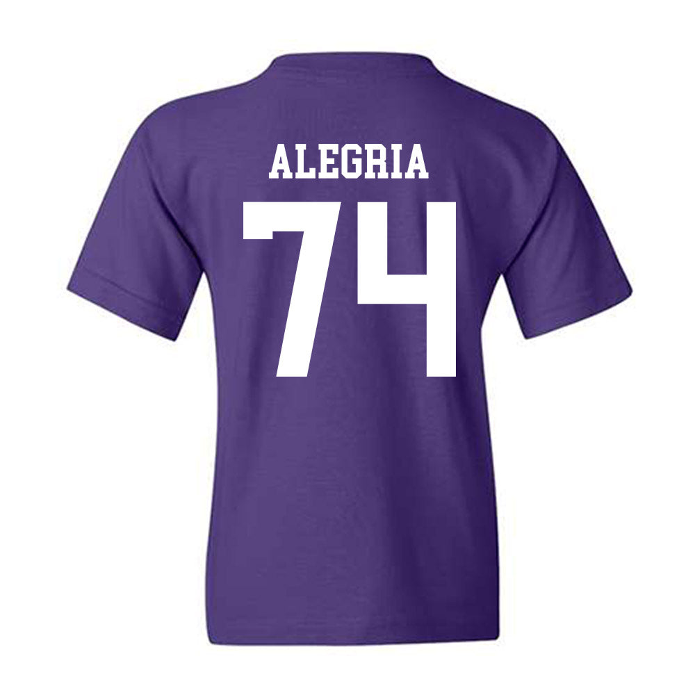 SFA - NCAA Football : Giovanny Alegria - Classic Shersey Youth T-Shirt-1