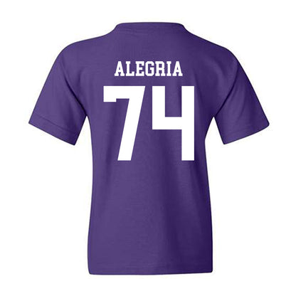 SFA - NCAA Football : Giovanny Alegria - Classic Shersey Youth T-Shirt-1