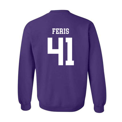 SFA - NCAA Baseball : Charlie Feris - Classic Shersey Crewneck Sweatshirt-1