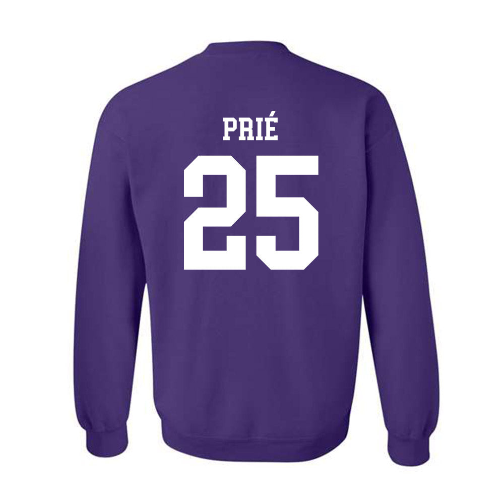 SFA - NCAA Women's Soccer : Amélie Prié - Classic Shersey Crewneck Sweatshirt-1