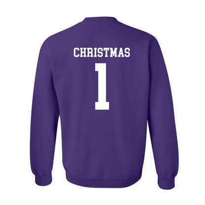 SFA - NCAA Men's Basketball : Chrishawn Christmas - Classic Shersey Crewneck Sweatshirt-1