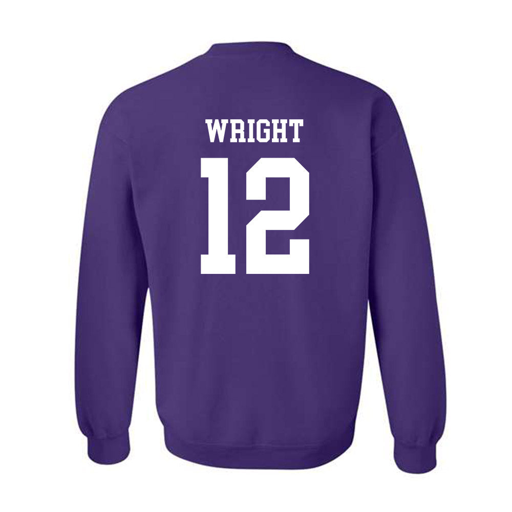 SFA - NCAA Softball : Morgan Wright - Classic Shersey Crewneck Sweatshirt-1