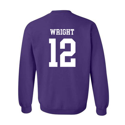 SFA - NCAA Softball : Morgan Wright - Classic Shersey Crewneck Sweatshirt-1