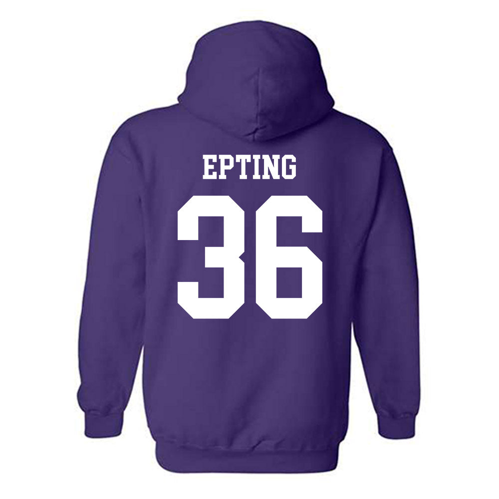SFA - NCAA Women's Soccer : Savannah Epting - Classic Shersey Hooded Sweatshirt-1