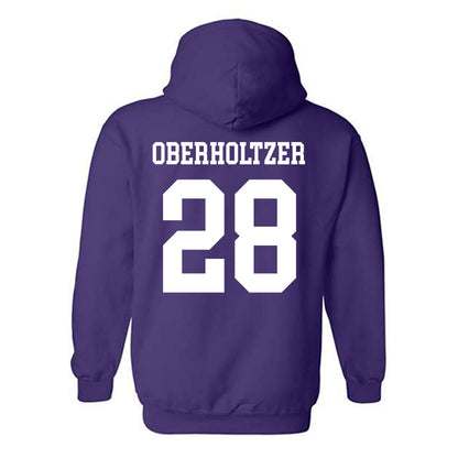 SFA - NCAA Women's Soccer : Savanna Oberholtzer - Classic Shersey Hooded Sweatshirt-1