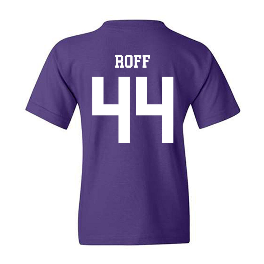 SFA - NCAA Baseball : Remington Roff - Classic Shersey Youth T-Shirt-1