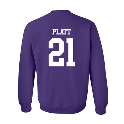SFA - NCAA Women's Soccer : Lucie Platt - Classic Shersey Crewneck Sweatshirt-1