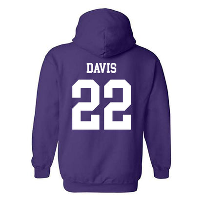 SFA - NCAA Football : Chauncey Davis - Classic Shersey Hooded Sweatshirt-1