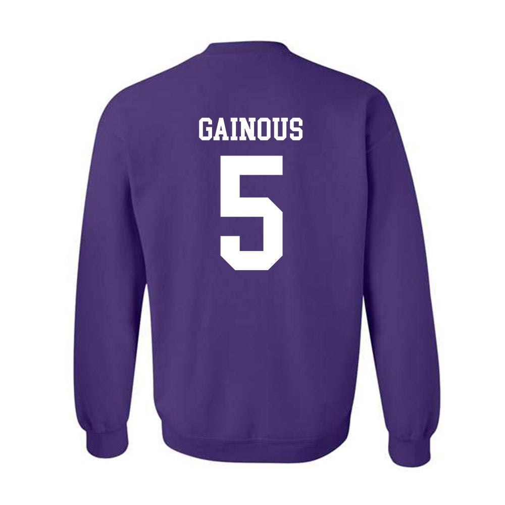 SFA - NCAA Softball : Brooke Gainous - Classic Shersey Crewneck Sweatshirt-1