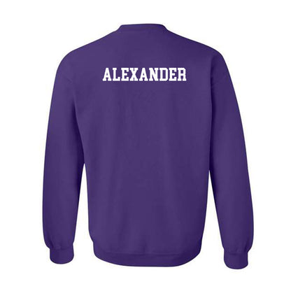 SFA - NCAA Women's Track & Field : Naomi Alexander - Classic Shersey Crewneck Sweatshirt-1