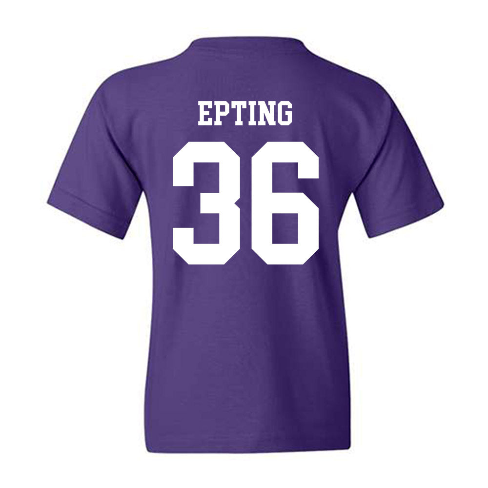 SFA - NCAA Women's Soccer : Savannah Epting - Classic Shersey Youth T-Shirt-1