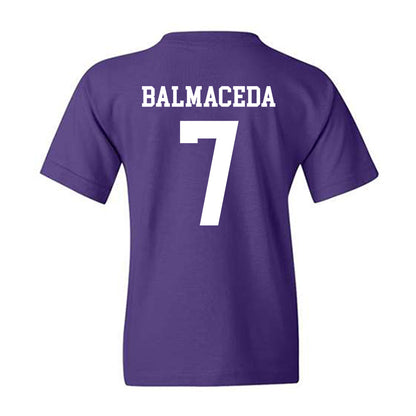 SFA - NCAA Baseball : Elian Balmaceda - Classic Shersey Youth T-Shirt-1