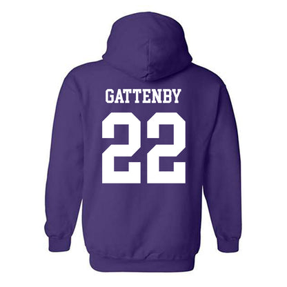 SFA - NCAA Women's Bowling : Carlen Gattenby - Classic Shersey Hooded Sweatshirt-1