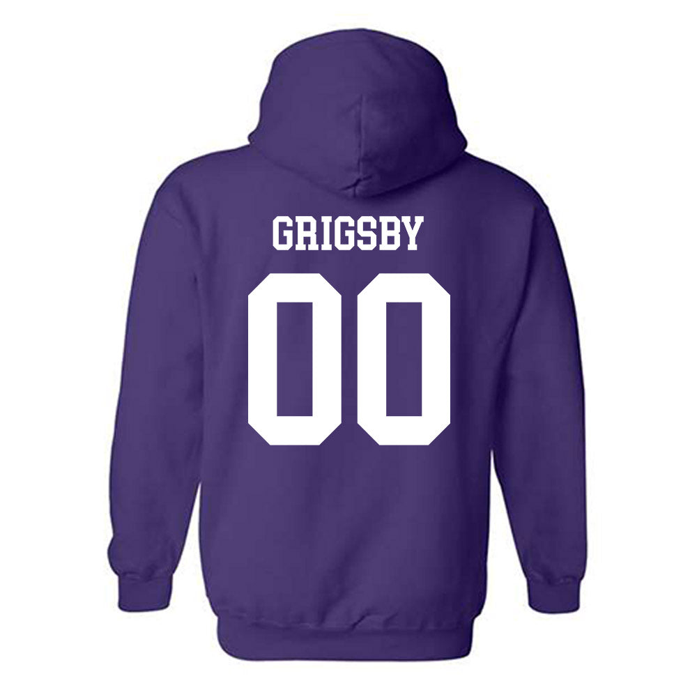 SFA - NCAA Softball : Alexis Grigsby - Classic Shersey Hooded Sweatshirt-1