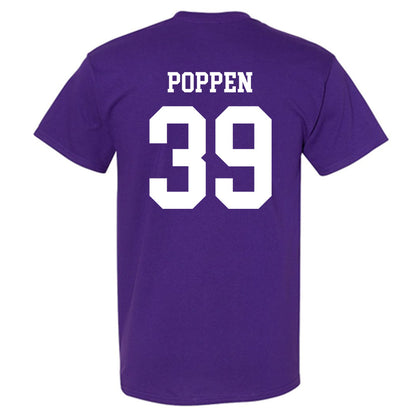 SFA - NCAA Baseball : Mason Poppen - Classic Shersey T-Shirt-1