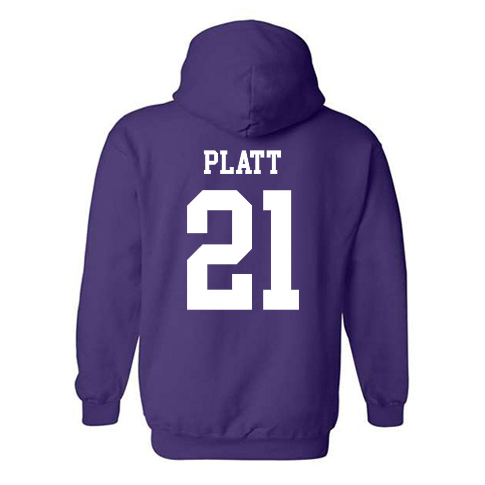 SFA - NCAA Women's Soccer : Lucie Platt - Classic Shersey Hooded Sweatshirt-1