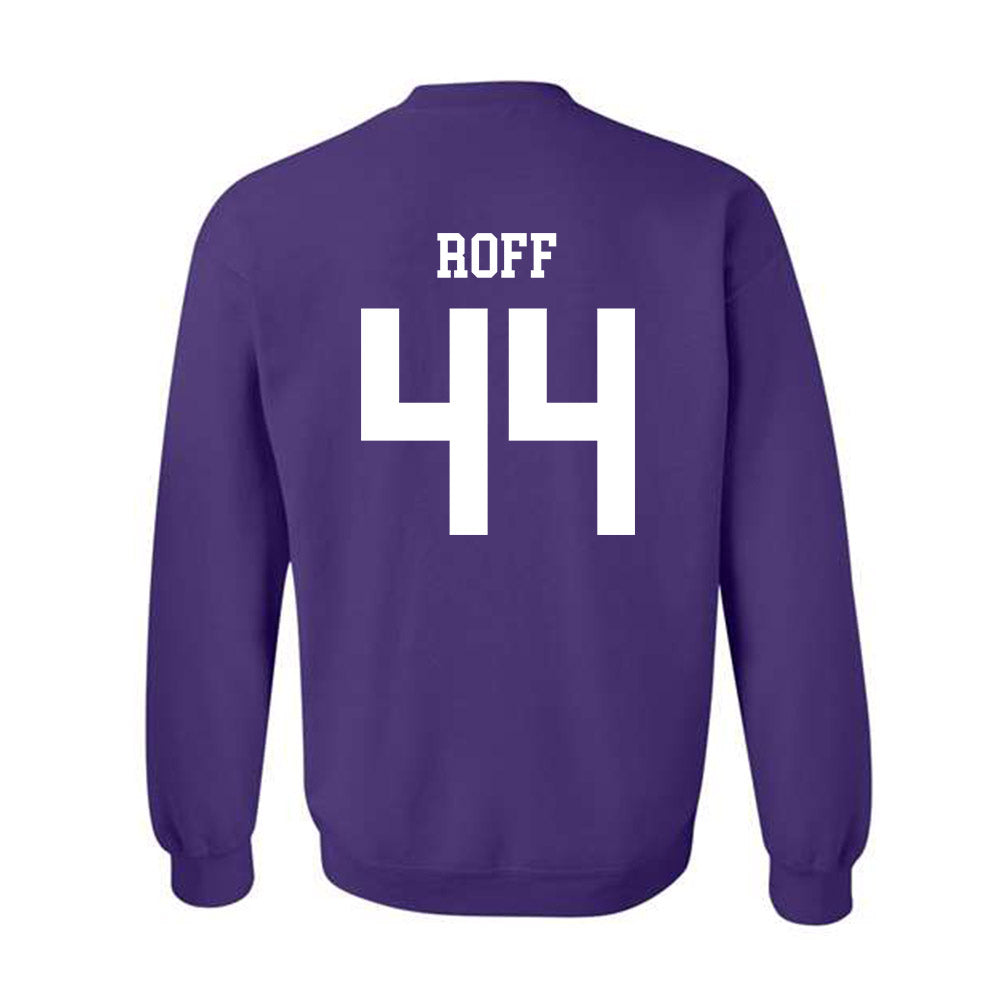 SFA - NCAA Baseball : Remington Roff - Classic Shersey Crewneck Sweatshirt-1
