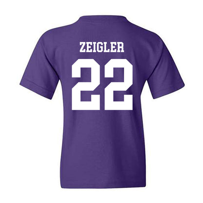 SFA - NCAA Beach Volleyball : Olivia Zeigler - Classic Shersey Youth T-Shirt-1