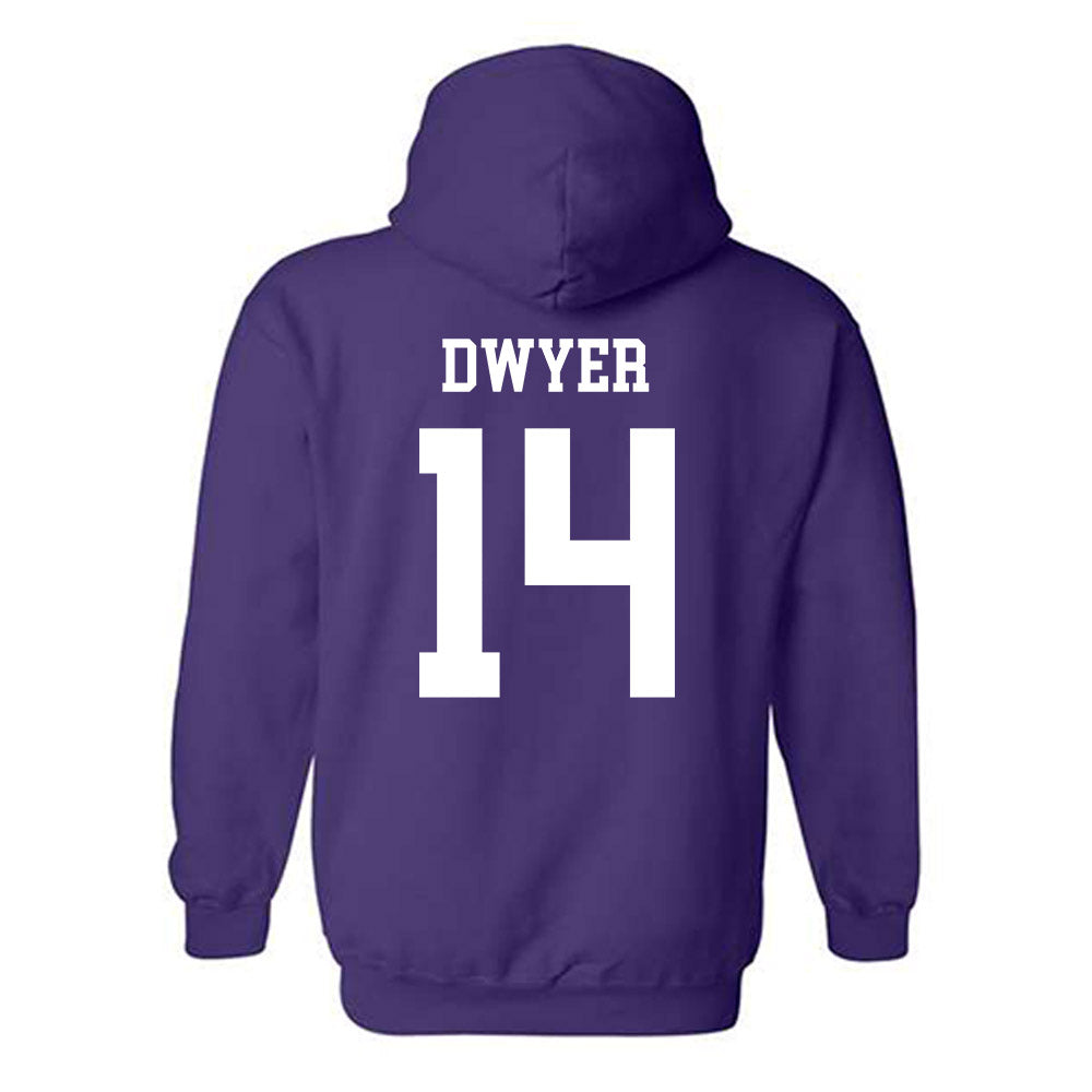 SFA - NCAA Softball : Mallory Dwyer - Classic Shersey Hooded Sweatshirt-1