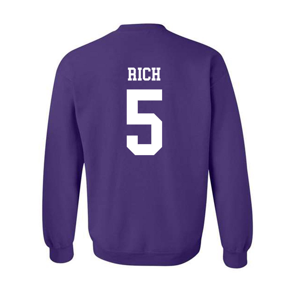 SFA - NCAA Beach Volleyball : Reese Rich - Classic Shersey Crewneck Sweatshirt-1