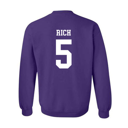 SFA - NCAA Beach Volleyball : Reese Rich - Classic Shersey Crewneck Sweatshirt-1