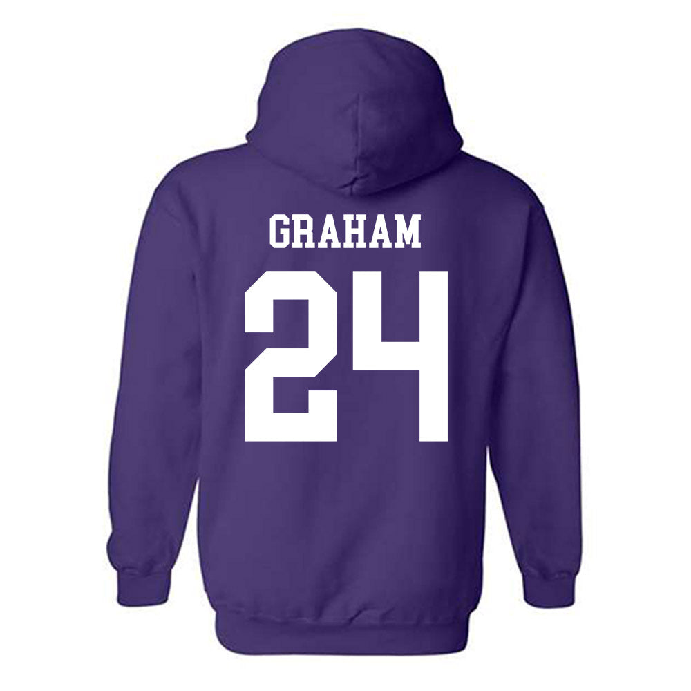 SFA - NCAA Women's Bowling : Kristyn Graham - Classic Shersey Hooded Sweatshirt-1