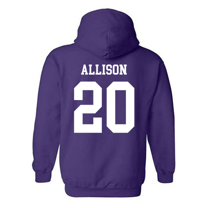 SFA - NCAA Beach Volleyball : Ryann Allison - Classic Shersey Hooded Sweatshirt-1