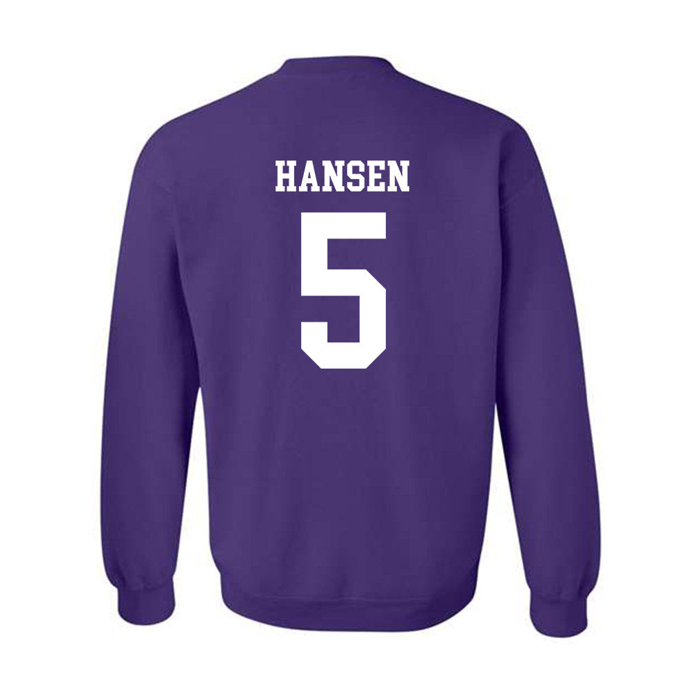 SFA - NCAA Beach Volleyball : Katie Hansen - Classic Shersey Crewneck Sweatshirt-1
