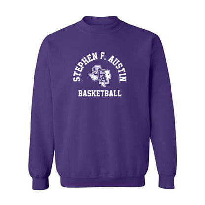 SFA - NCAA Men's Basketball : Narit Chotikavanic - Classic Shersey Crewneck Sweatshirt-0