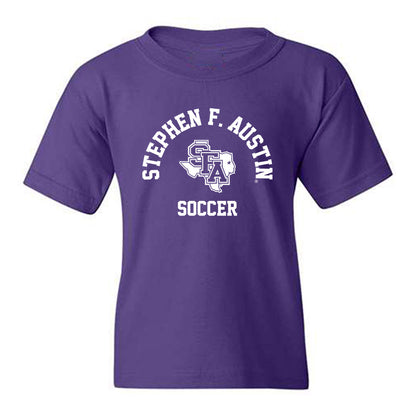 SFA - NCAA Women's Soccer : Lucie Platt - Classic Shersey Youth T-Shirt-0