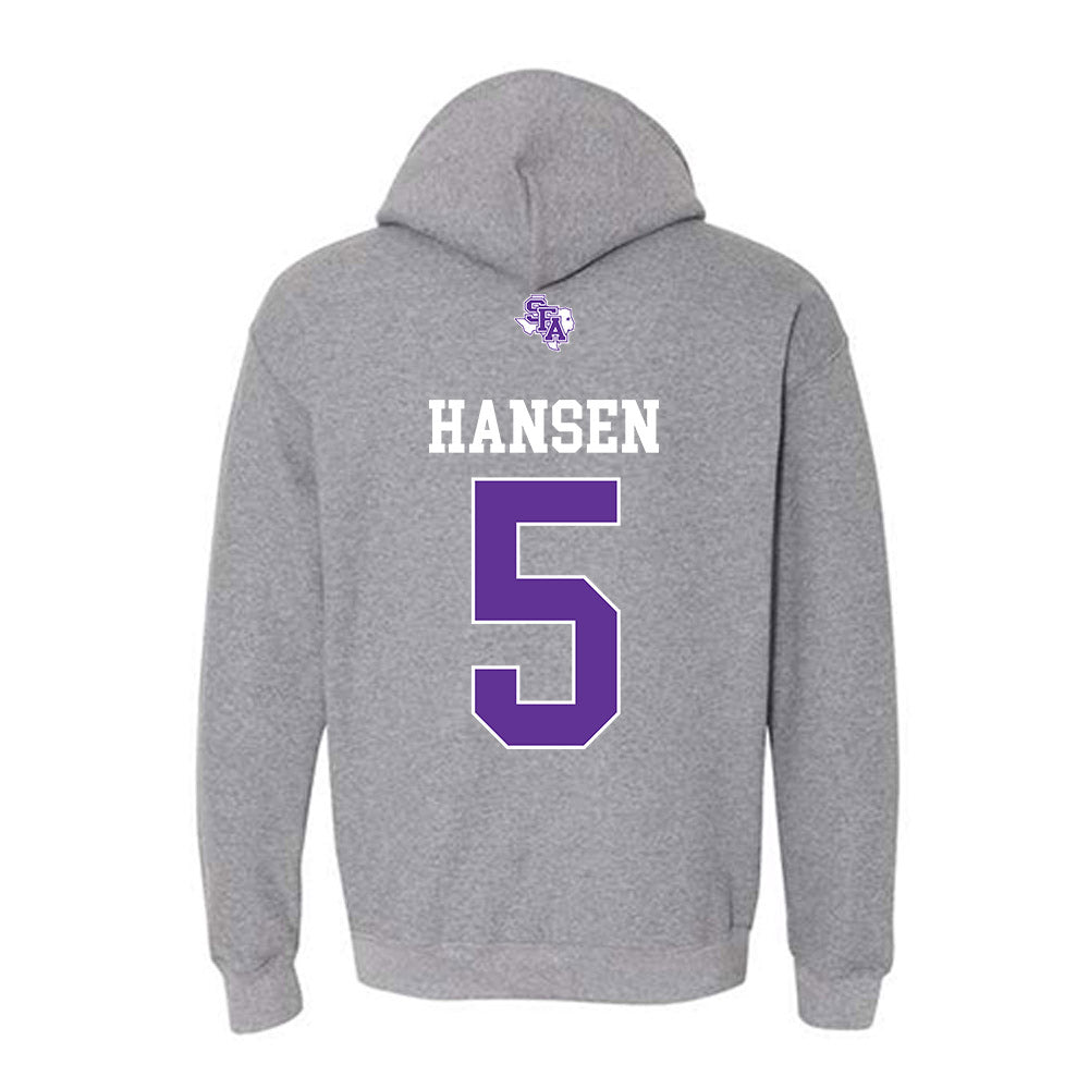 SFA - NCAA Beach Volleyball : Katie Hansen - Hooded Sweatshirt-1