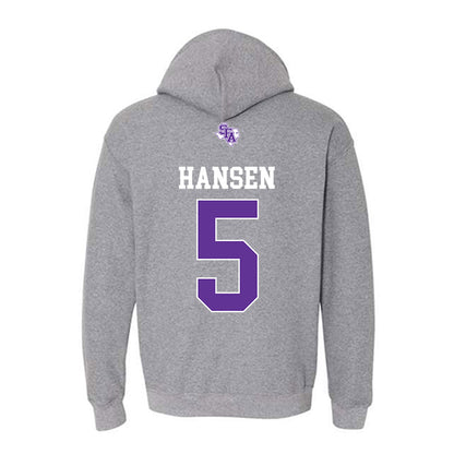 SFA - NCAA Beach Volleyball : Katie Hansen - Hooded Sweatshirt-1