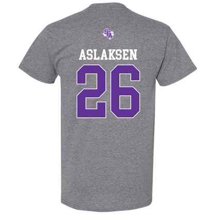 SFA - NCAA Baseball : Evan Aslaksen - T-Shirt-1