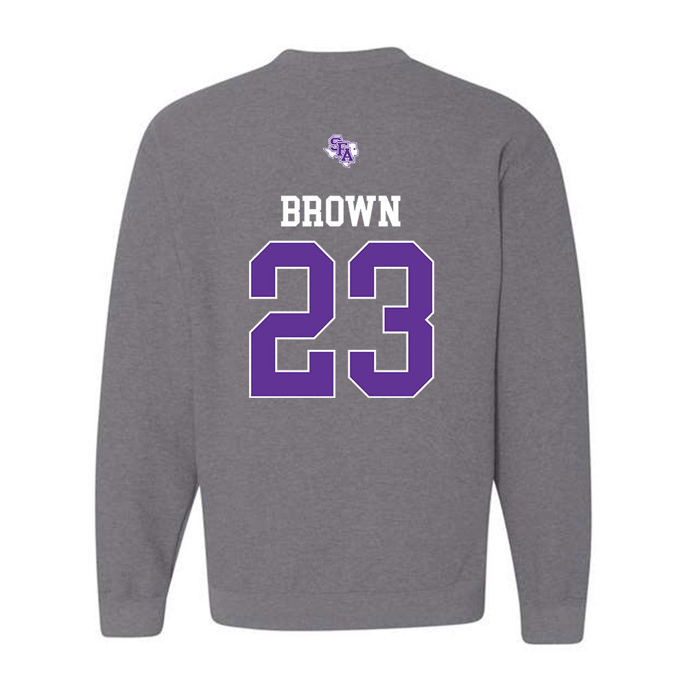 SFA - NCAA Women's Soccer : Kylee Brown - Crewneck Sweatshirt-1