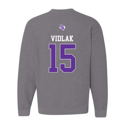 SFA - NCAA Baseball : Nate Vidlak - Crewneck Sweatshirt-1
